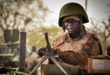 Burkina Faso soldier