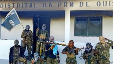 Members of Islamic State Central African Province extremist group.