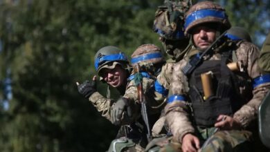 Ukrainian soldiers