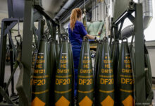 155-millimeter artillery ammunition is manufactured at Rheinmetall